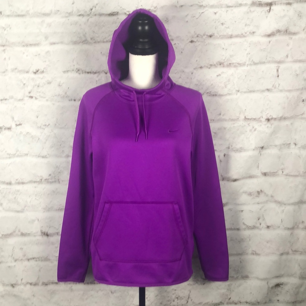 NWOT NIKE Purple Sweatshirt Hoodie Sz Small
